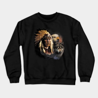 The Wolf Tribes Crewneck Sweatshirt
